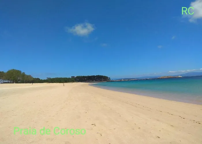 Rias Baixas Rc, Centrica Con Parking En El Paraiso De Las Playas Y Naturaleza 里贝拉