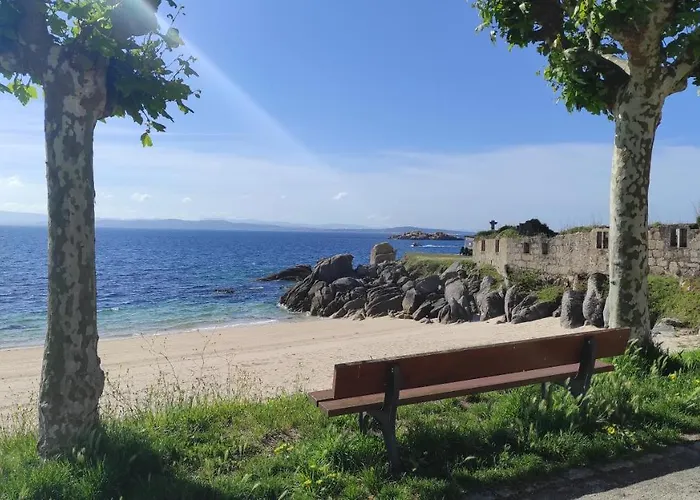 Rias Baixas Rc, Centrica Con Parking En El Paraiso De Las Playas Y Naturaleza 公寓 里贝拉