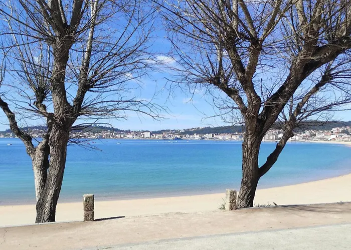 公寓 Rias Baixas Rc, Centrica Con Parking En El Paraiso De Las Playas Y Naturaleza 里贝拉